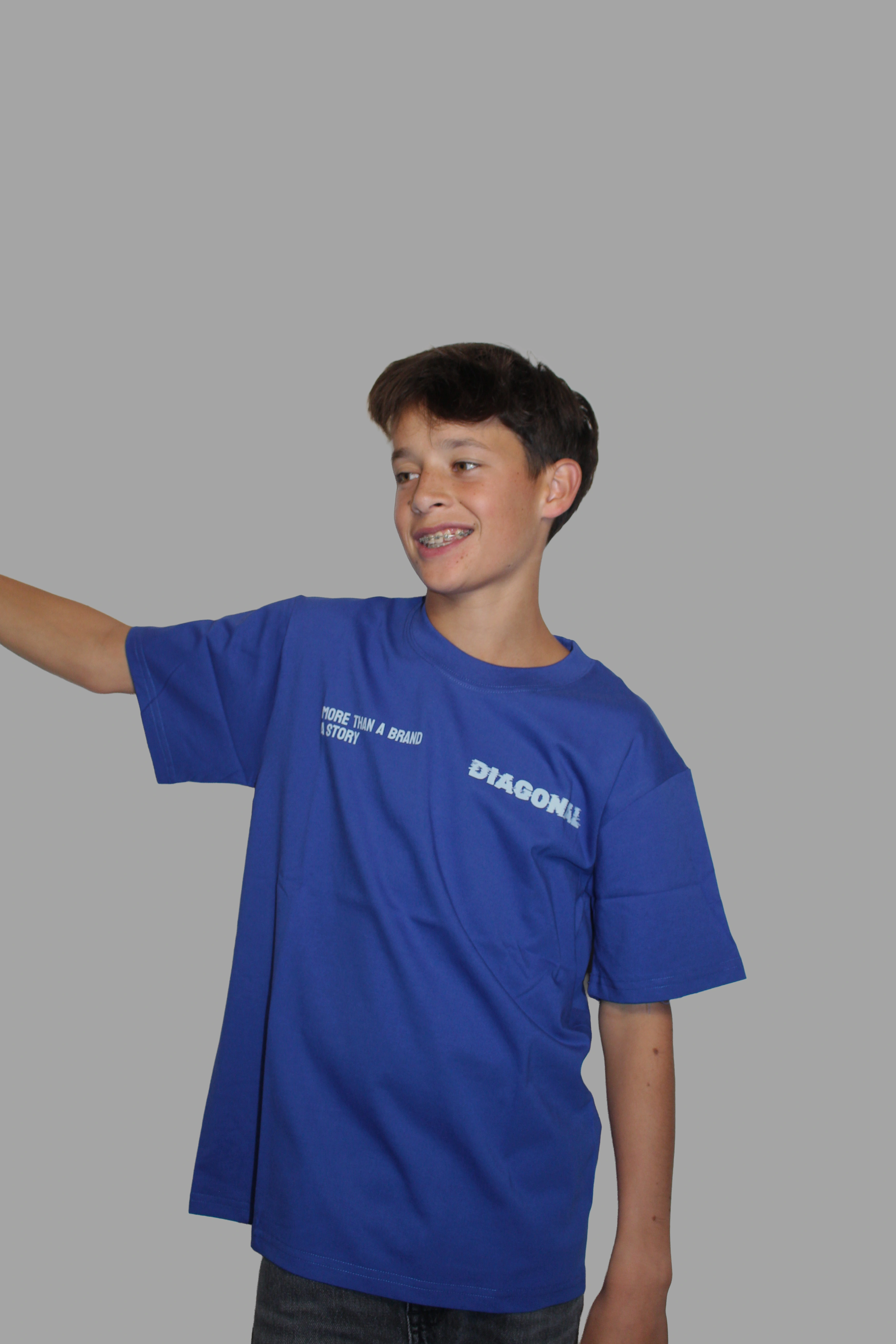 Tee bleu